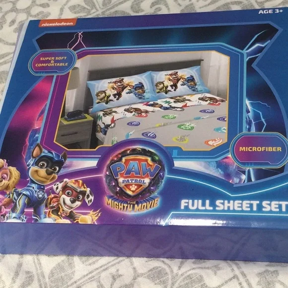 Paw Patrol full size sheet set. Microfiber. New! - Picture 6 of 7